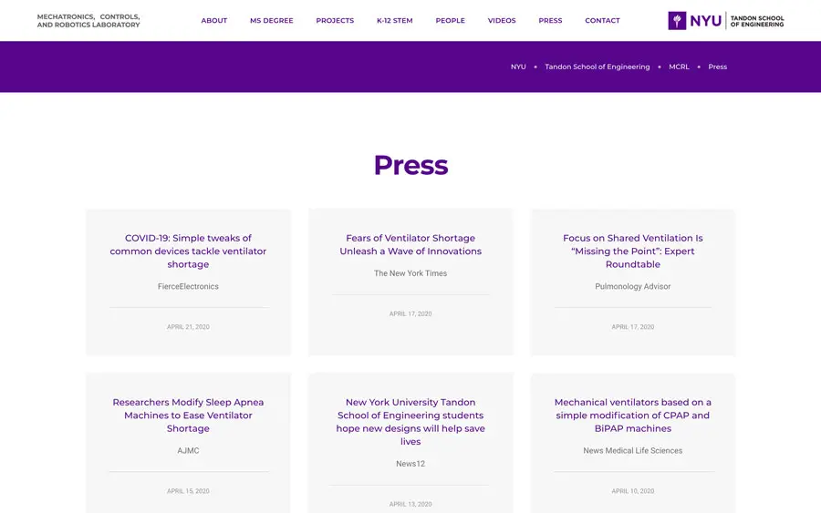 NYU Tandon School of Engineering